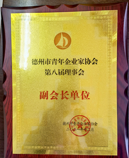 德州市青年企業(yè)家協(xié)會(huì)副會(huì)長(zhǎng)單位